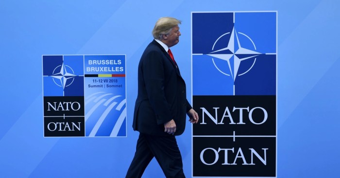US President Donald Trump To Declare Victory At The NATO Crisis Taking ... Trump Scores Big NATO Win