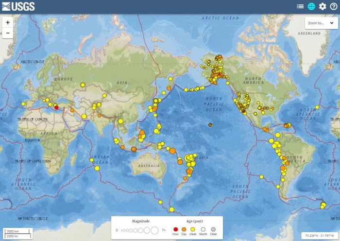 Earthquake california southern today los angeles coast magnitude quake off usgs hits now rattles channel