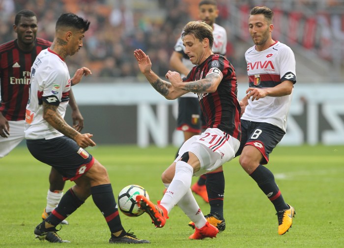 Susunan pemain AC Milan vs Genoa dan siapa yang mencetak gol