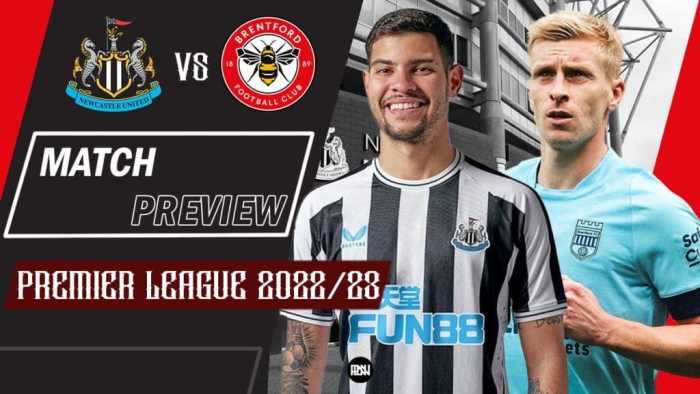 Newcastle vs Brentford: Susunan pemain dan highlight pertandingan